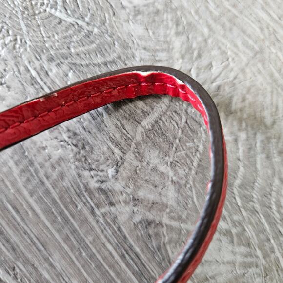 Coach Peyton Signature Brown & Pink Wristlet Gold Logo Card Holder Wallet Pouch - Picture 8 of 15